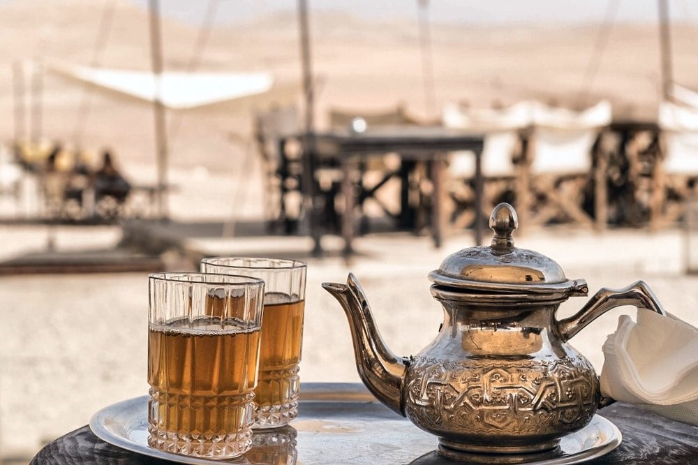 Marrakech. Lujo gastronómico. Nuba everywhere. Té moruno