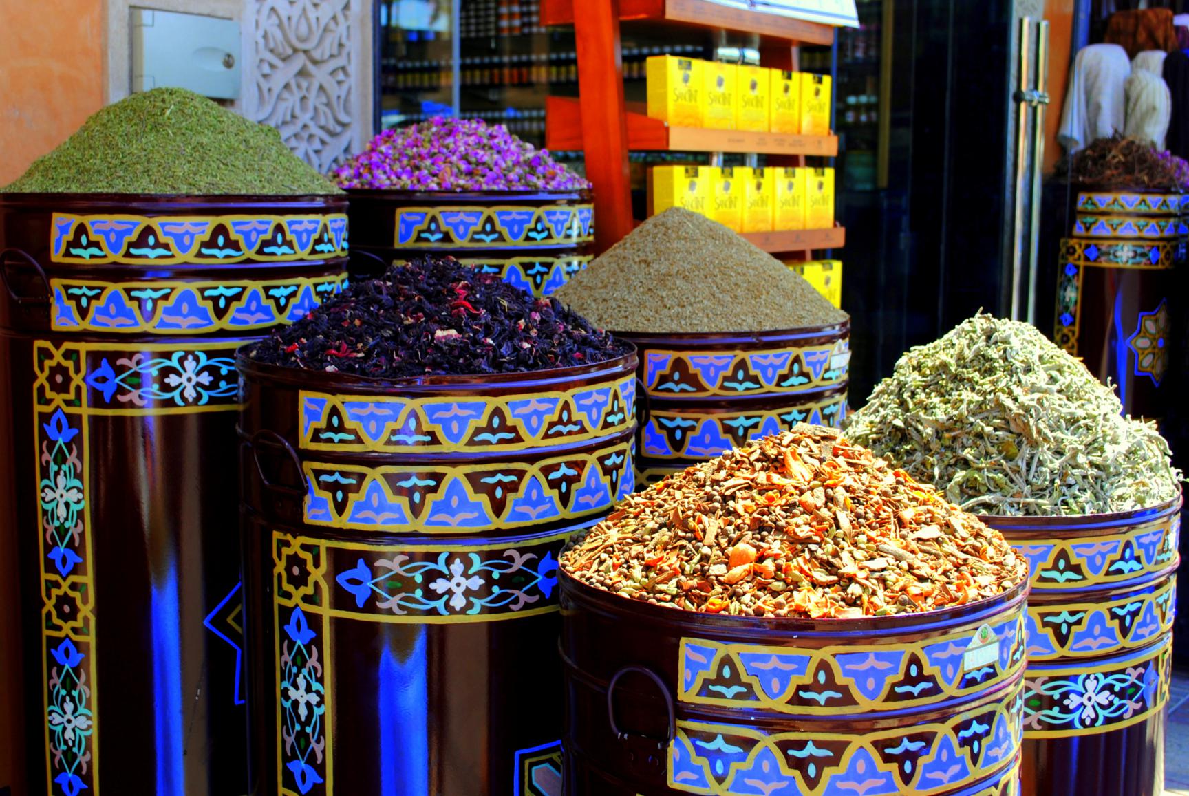 Marrakech. Lujo gastronómico. Nuba everywhere. Especias