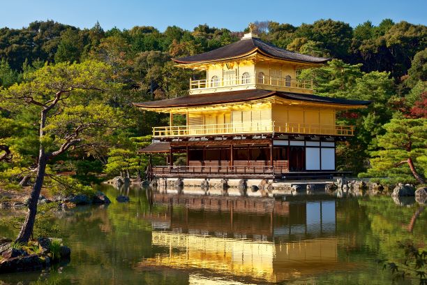 Geishas y samurais. Japón. NUBA everywhere. Kinkakuji templo Kyoto