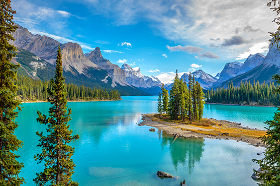 Viaje Canada-maligne-lake