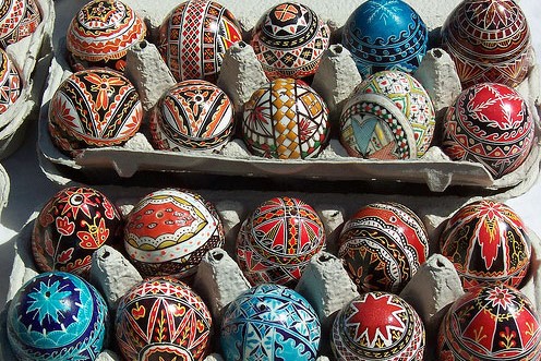 Viajar a Rumania-huevos-pintados